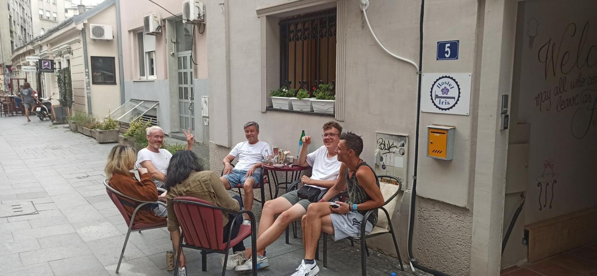 Hostel Iris Belgrad Dış mekan fotoğraf